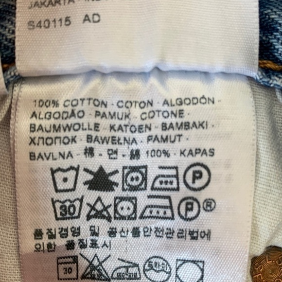 Levi's Premium 501 S High Rise Ankle Medium Wash Denim Jeans Women's Size 26 - Picture 10 of 10